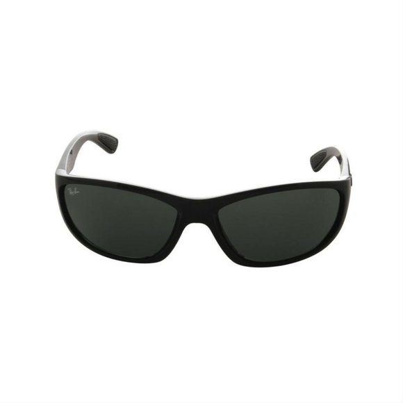 Ray-Ban RBRB4188 601/71Black & Green Wrap Style Women's Sunglasses - Picture 2 of 5